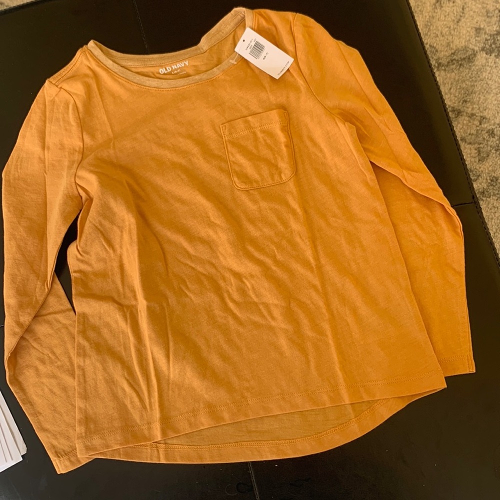 New with tags Old Navy girls long sleeve tee shirt